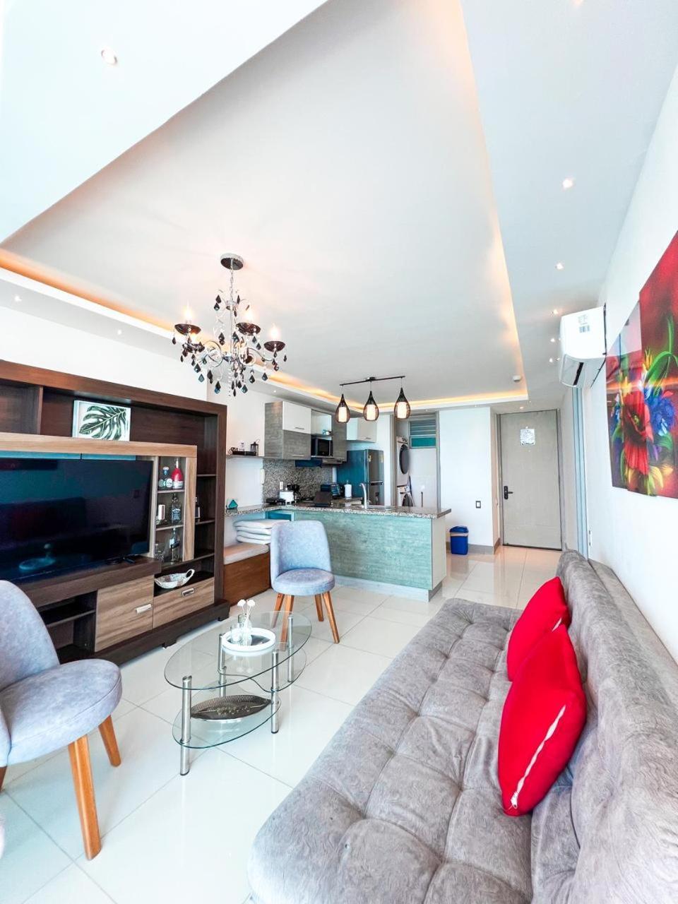 Bocagrande Beach Apartamento Apartment Cartagena Luaran gambar