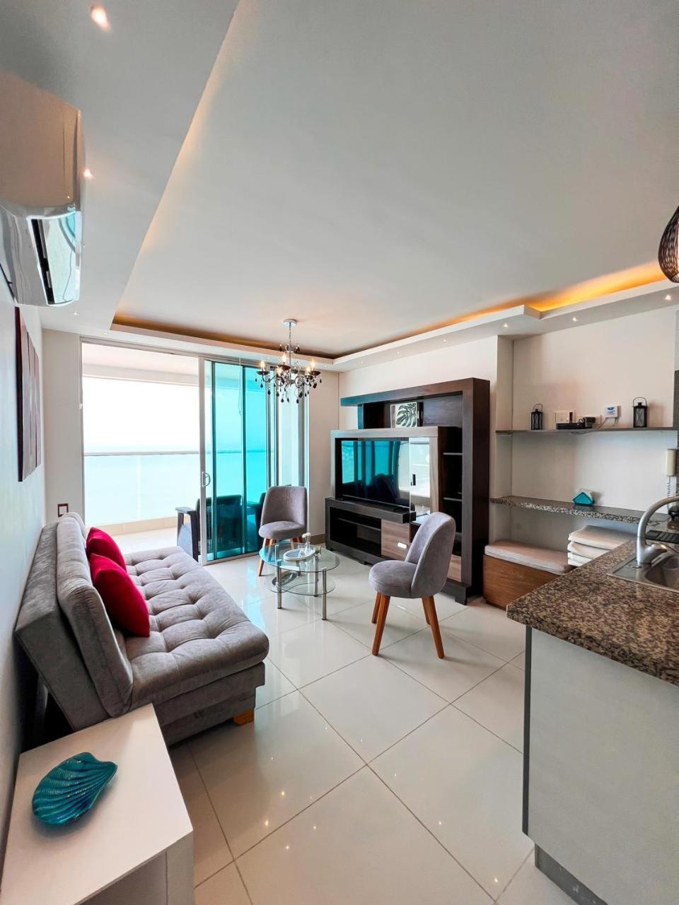 Bocagrande Beach Apartamento Apartment Cartagena Luaran gambar